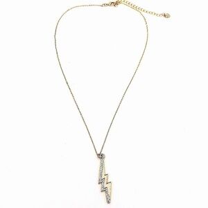 16 inch 14k gold filled chain with lightening bolt